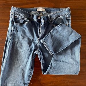 GAP 31 reg true skinny jeans mid rise
